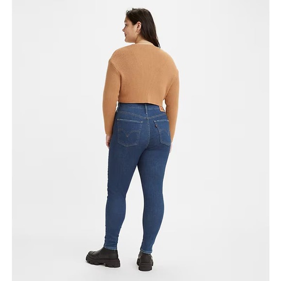 Levi's Mile High Super Skinny Medium Wash Jeans Size 29 - Picture 3 of 13